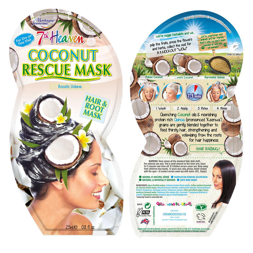 7th Heaven Coconut Rescue Mask 25ml