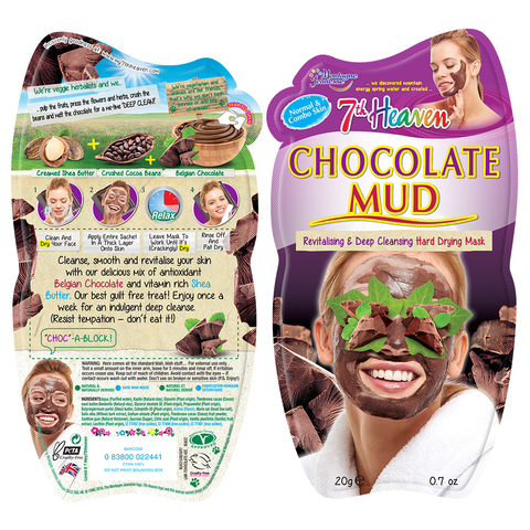 7th Heaven Chocolate Mud Hard drying mask 20g