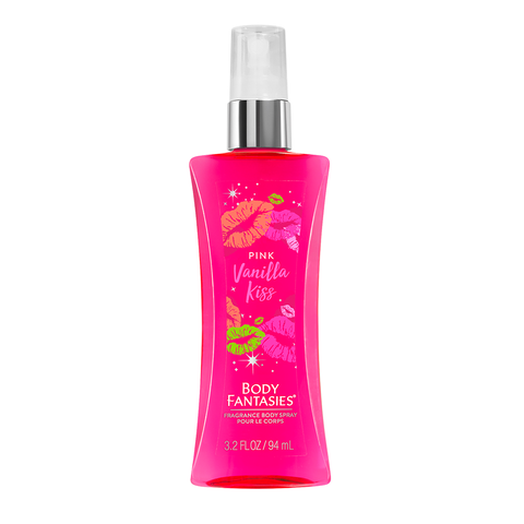 Body Fantasies Body Mist Pink Vanilla Kiss 94ml