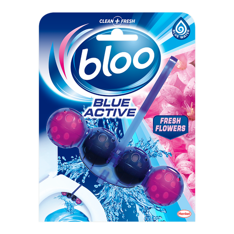BLOO SOLID RIM COLOUR ACTIVE BLUE WATER FRESH FLOWER 50G