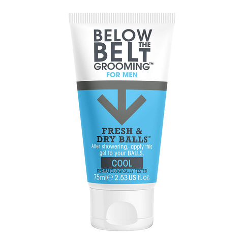 Below The Belt Grooming Fresh & Dry Balls - Cool 75ml