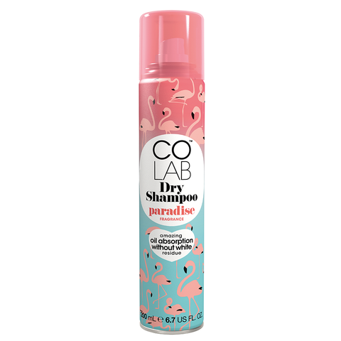 Colab Dry Shampoo Instant Hair Refresh Without White Residue, Paradise
