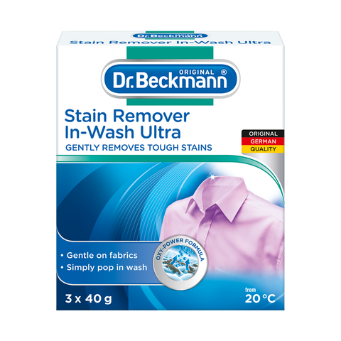 Dr. Beckmann Stain Remover In-Wash Ultra 3x40g