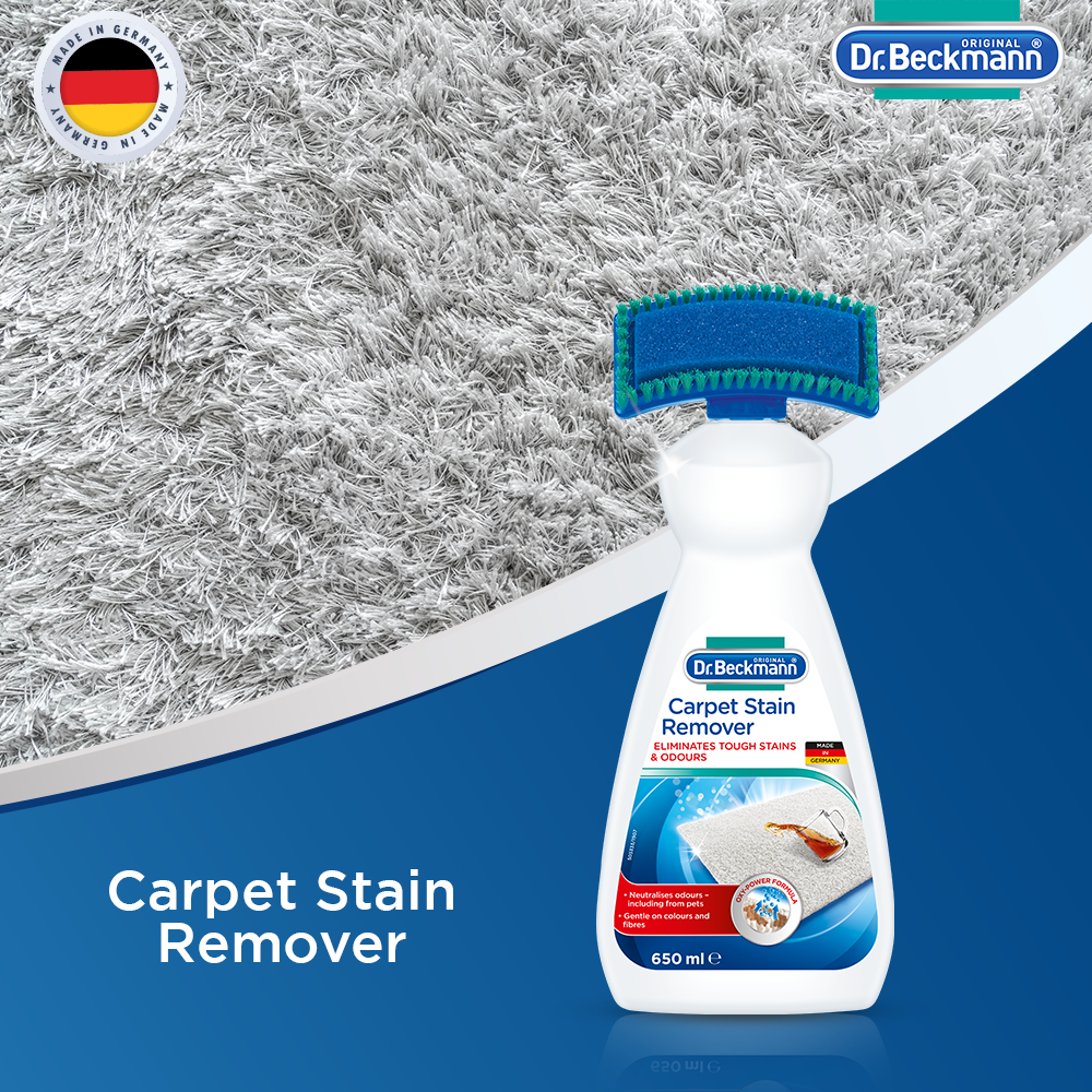 Dr. Beckmann Carpet Stain Remover With Cleaning Applicator Brush 650ml